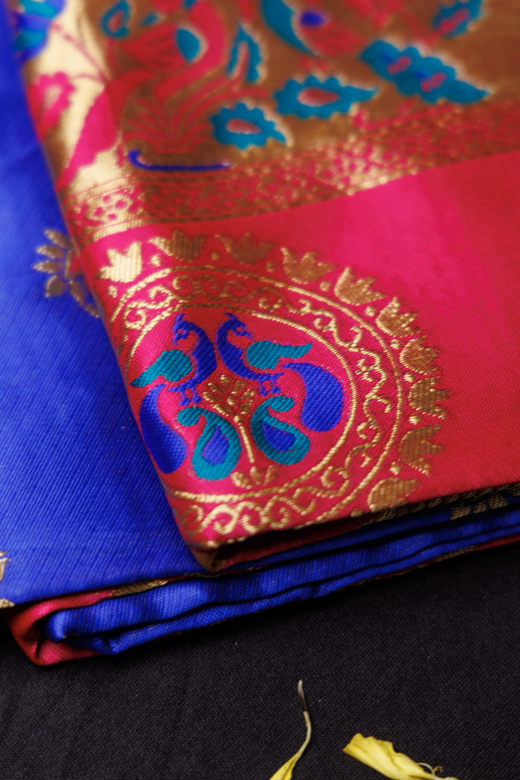 Neelanjali - Blue Paithani - Image 4