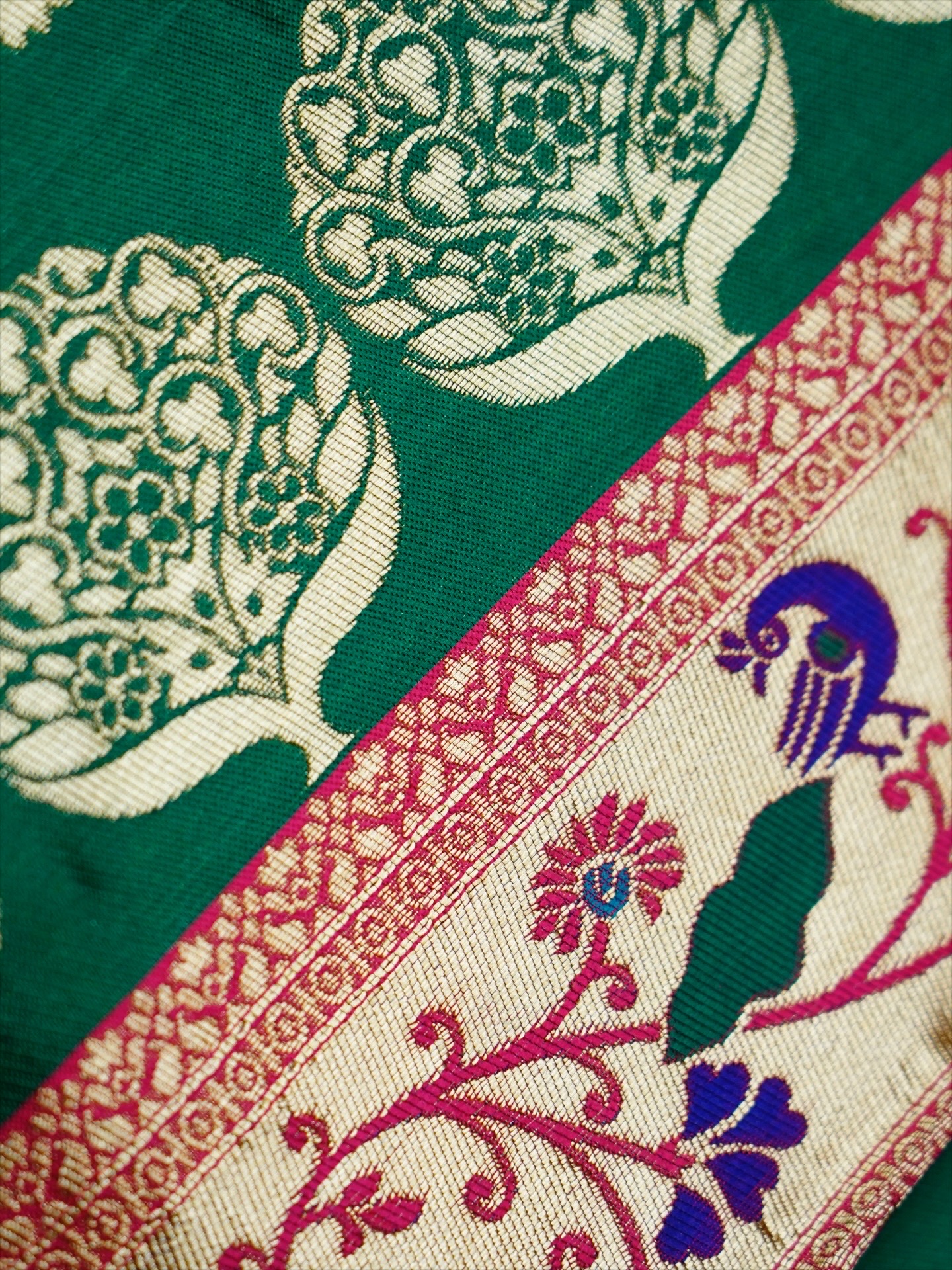 Utsavi - Royal Green Saree - Image 3