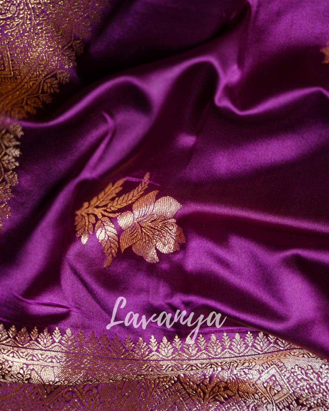 Lavanya – Floral Bloom Saree - Image 4