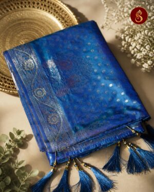 Nilraga – Dual Tone Saree