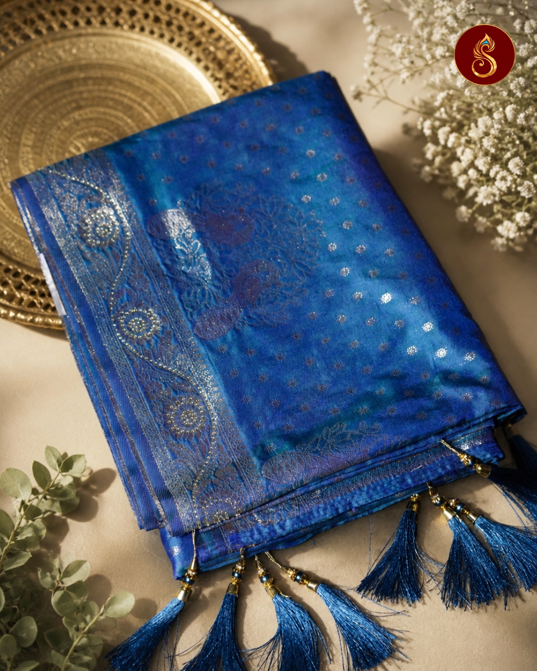 Nilraga – Dual Tone Saree