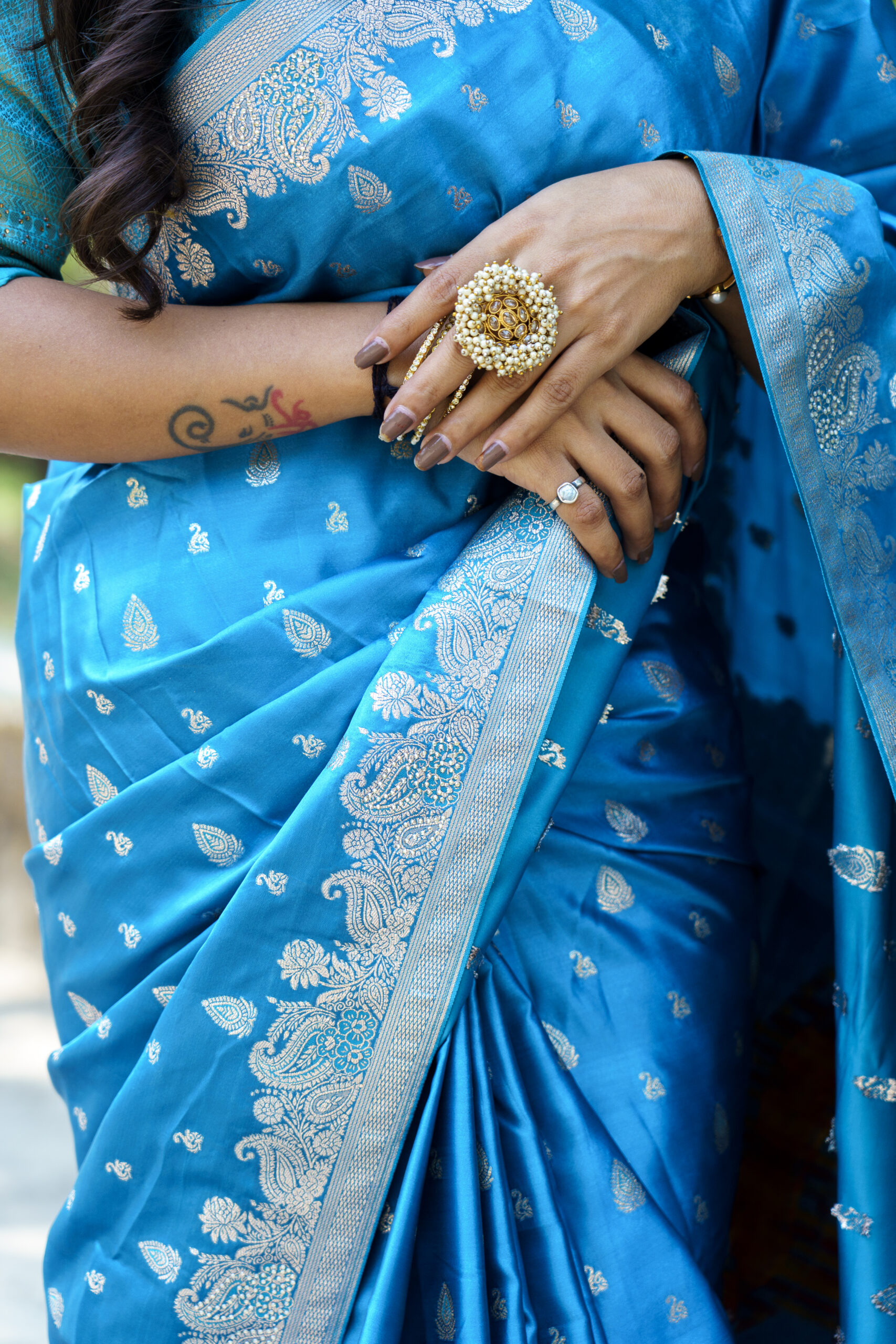Anuragini – Royal Couture Saree - Image 7