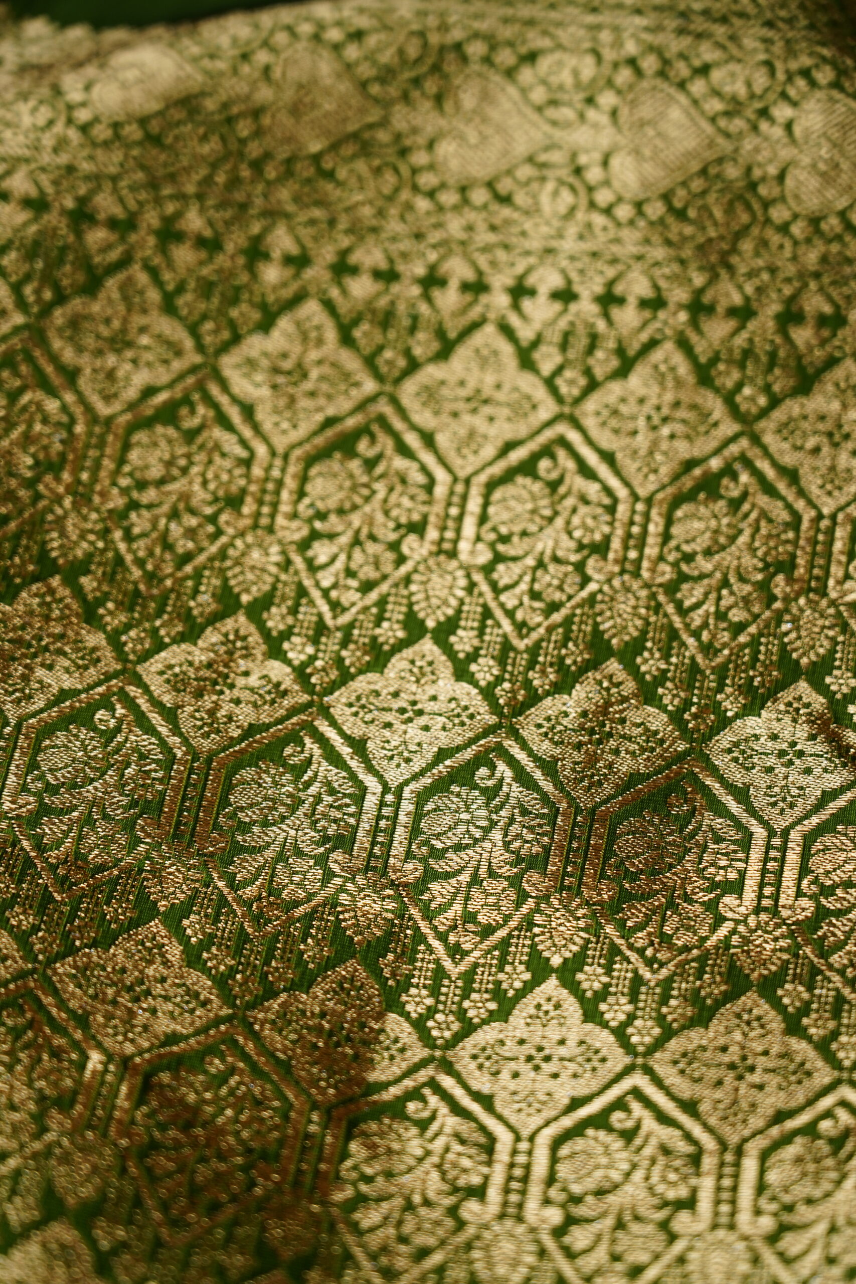 Tarangini - Mint Zari Saree - Image 4