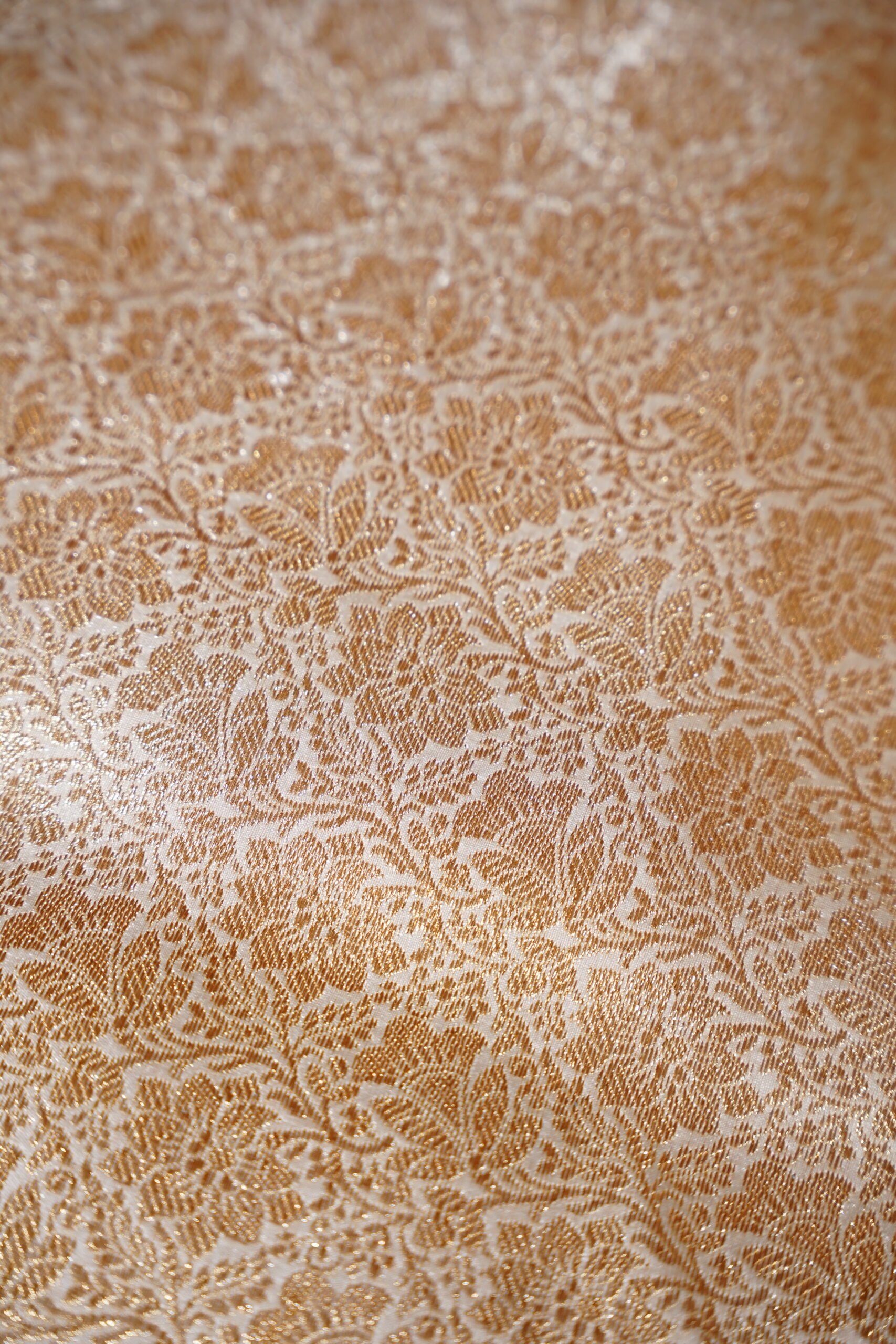 Kaveri – Ivory Zari Silk Saree - Image 8
