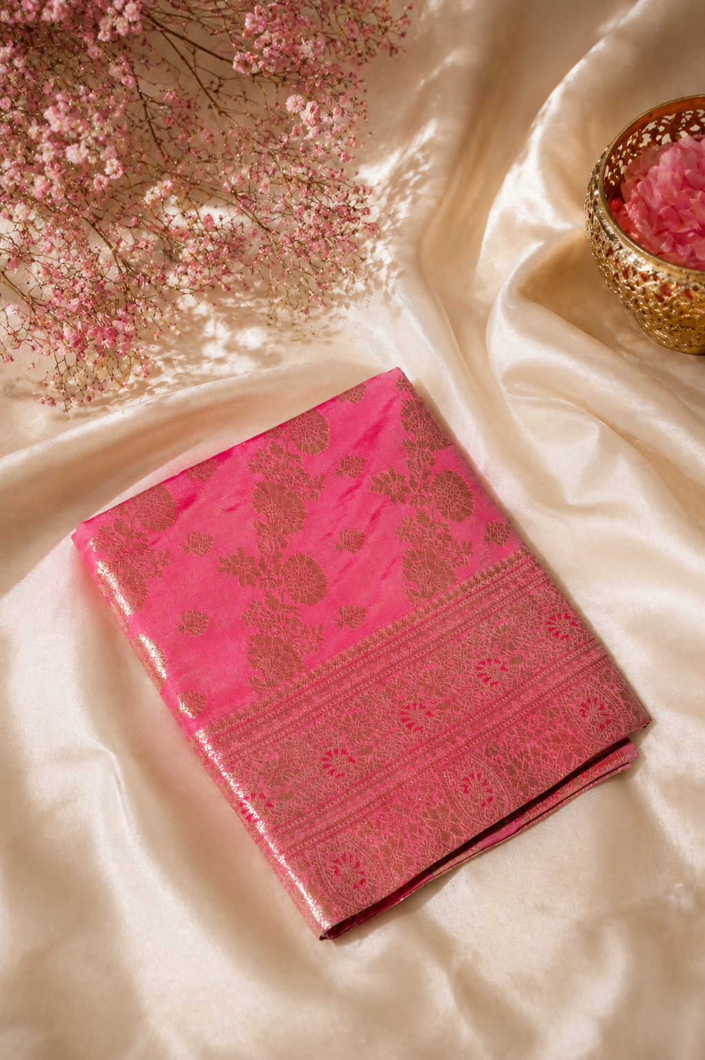 Anukriti – Pastel Bloom Saree - Image 13