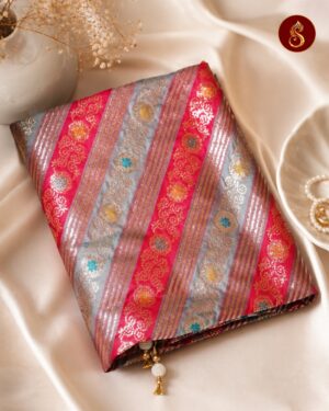 Shubhveni – Pink Heritage Saree