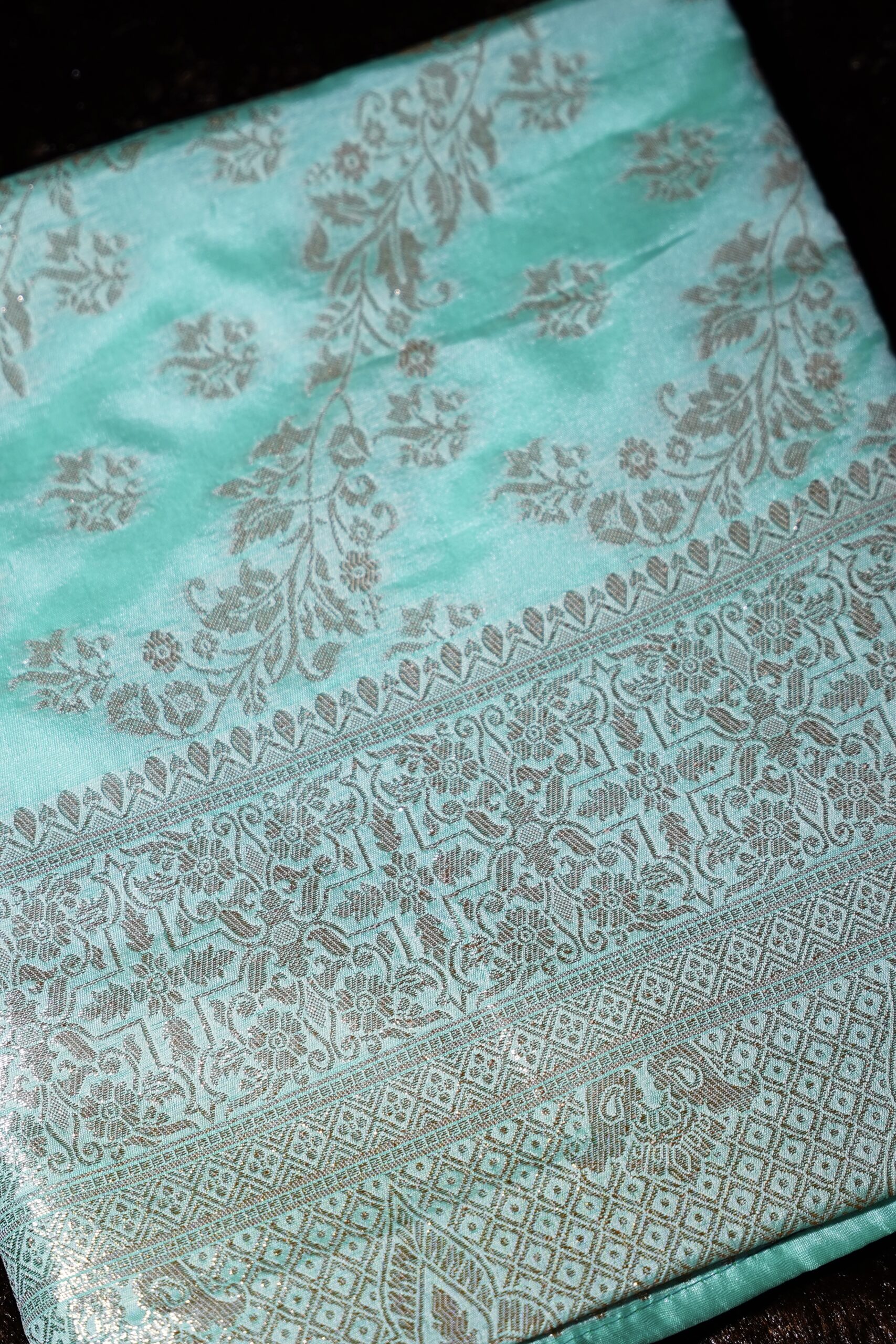 Anukriti – Pastel Bloom Saree - Image 3