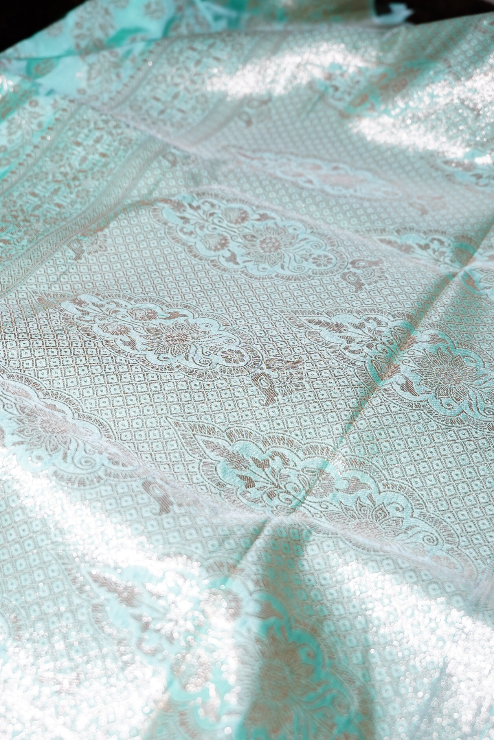 Anukriti – Pastel Bloom Saree - Image 4