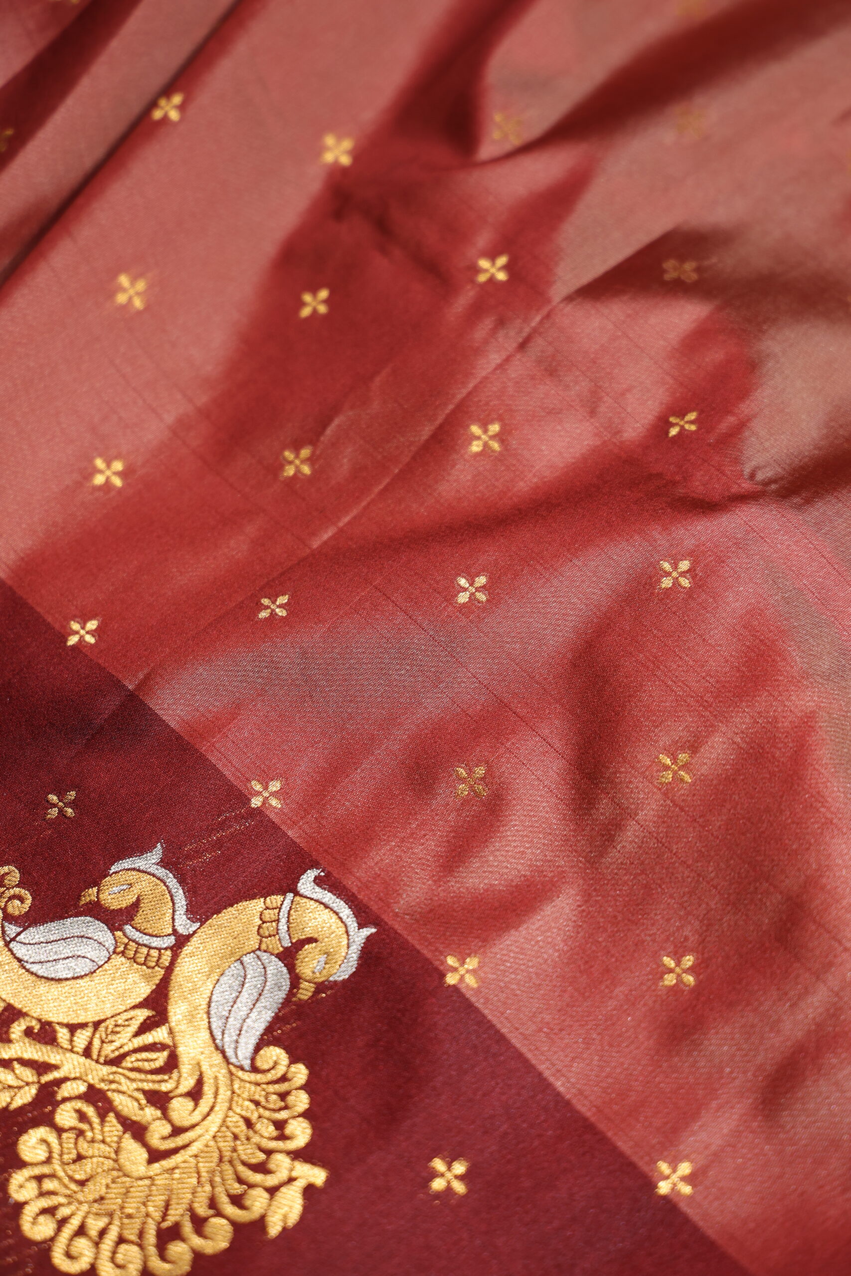 Aaranya - Rosewood Bloom Saree - Image 5