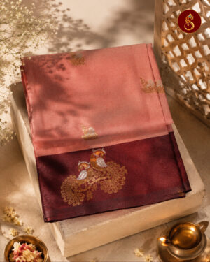Aaranya - Rosewood Bloom Saree